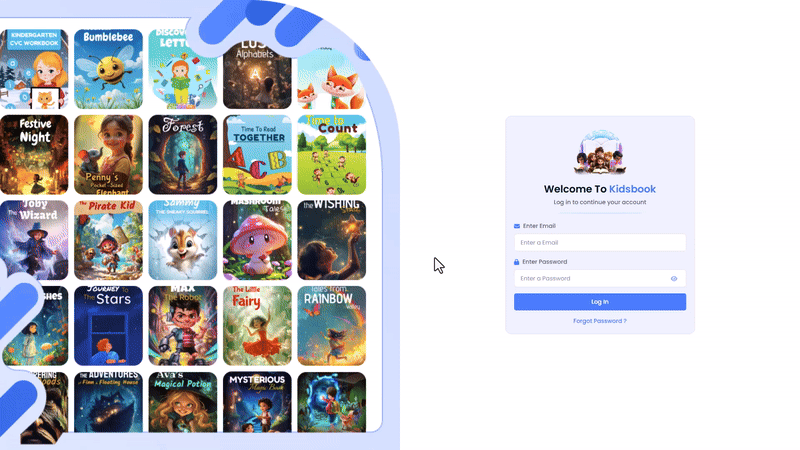 How to Use KidsBooks AI, Step 1 How to Use KidsBooks AI, Step 1